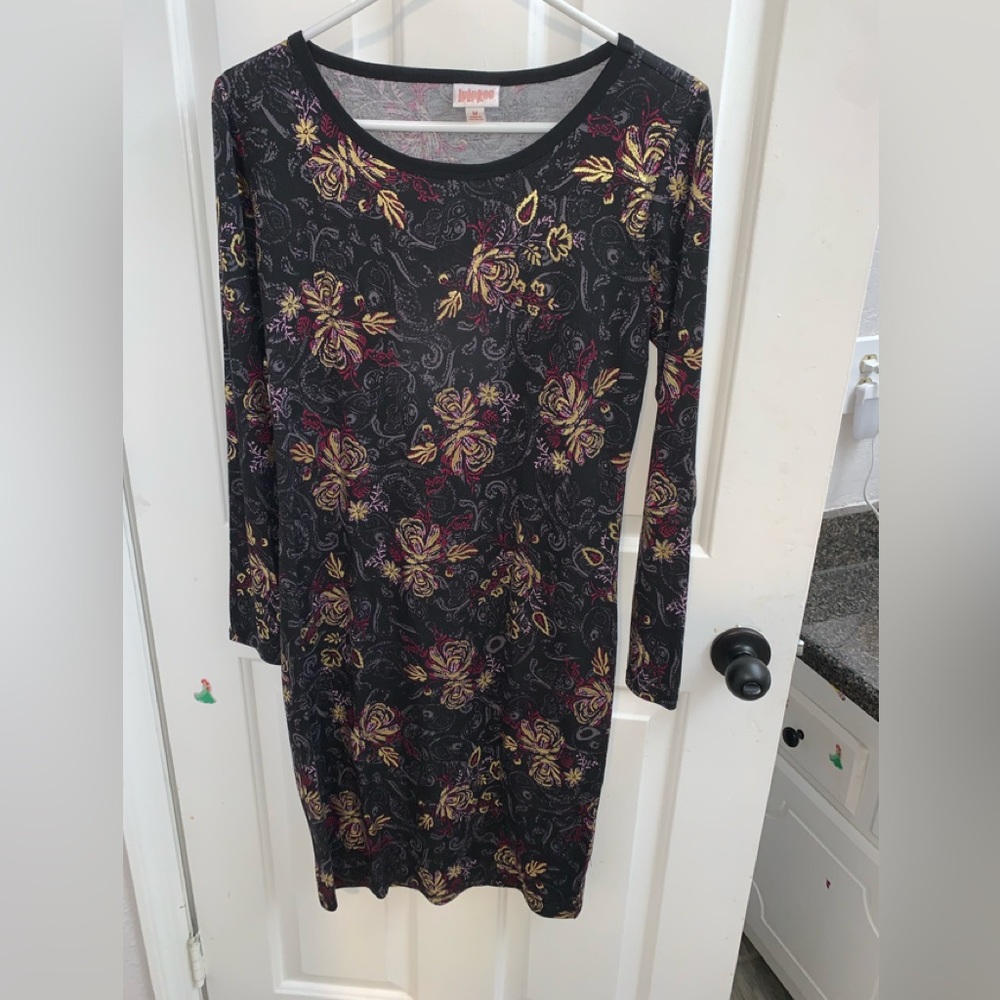 LuLaRoe Elegant Debbie Unicorn Print Size Medium